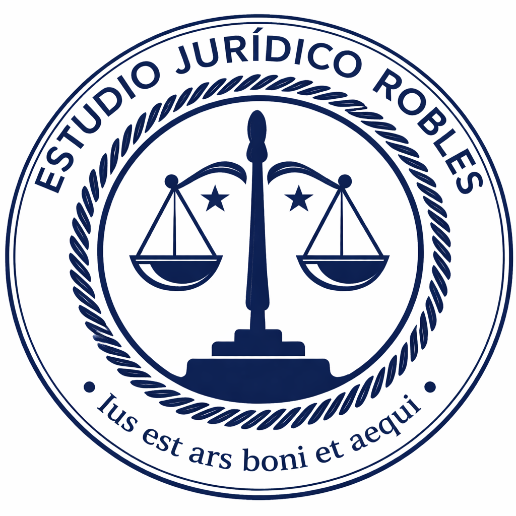 Sello del Estudio Jurídico Robles